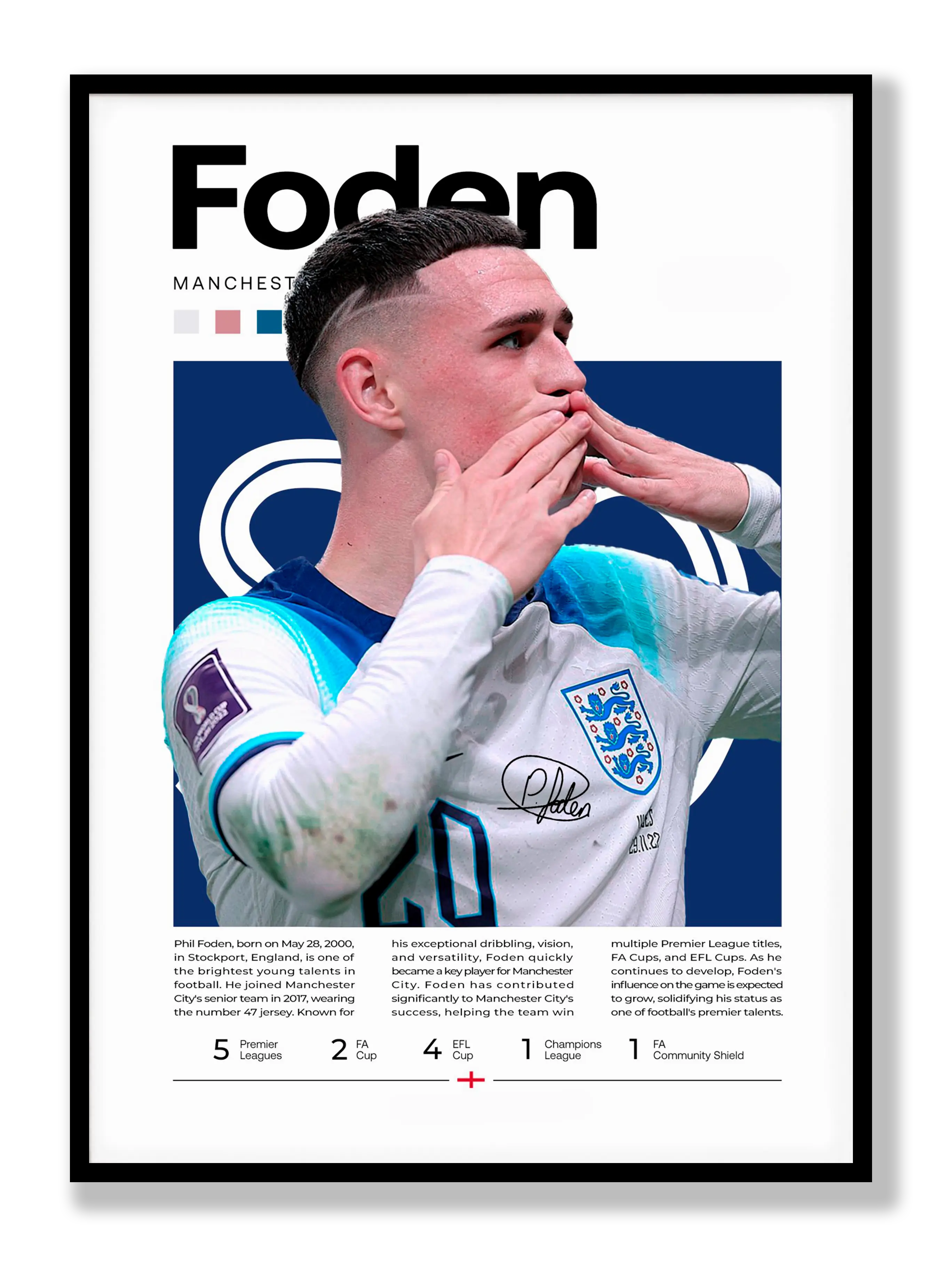 Phil Foden Plakat