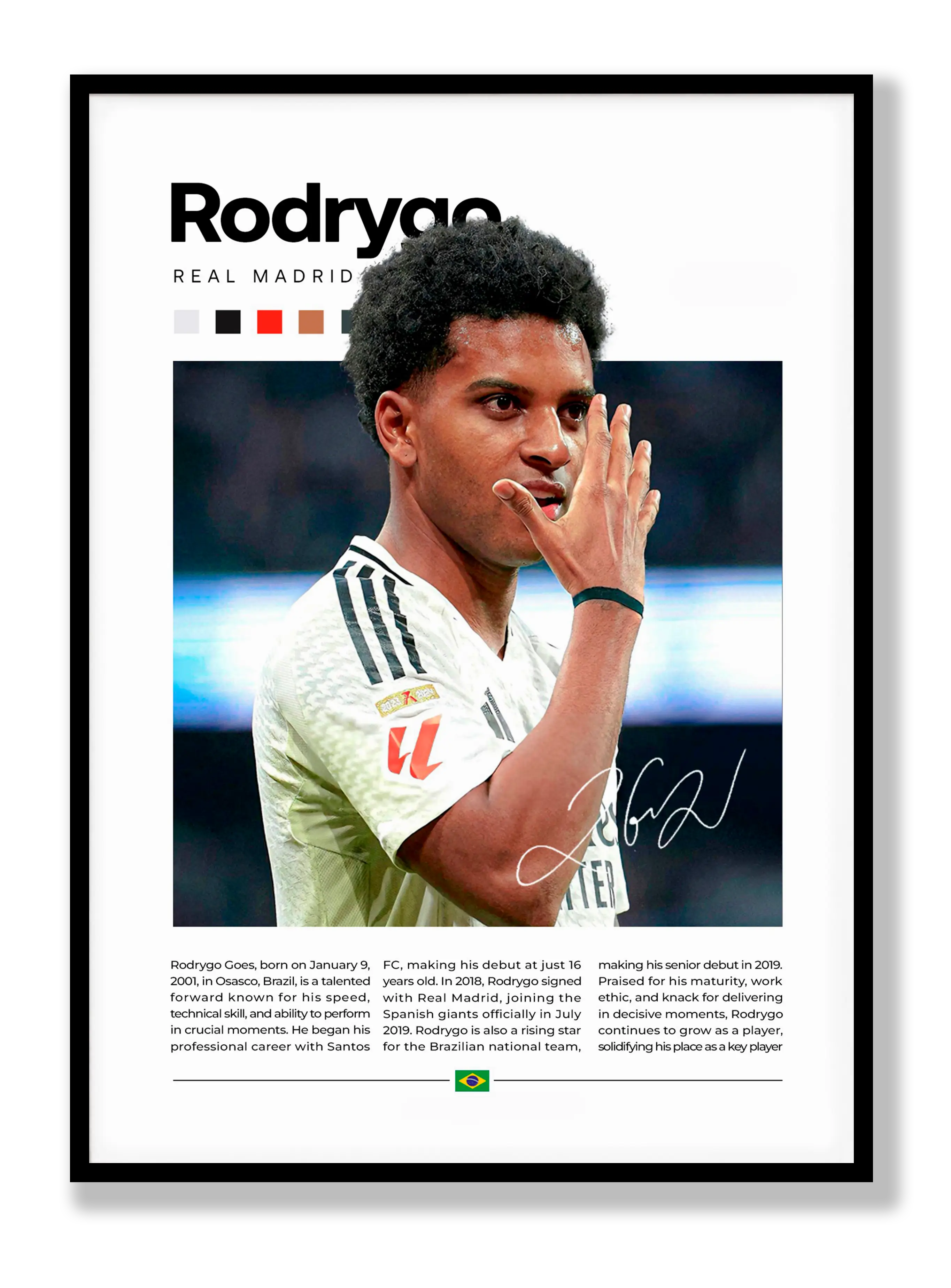 Rodrygo Plakat