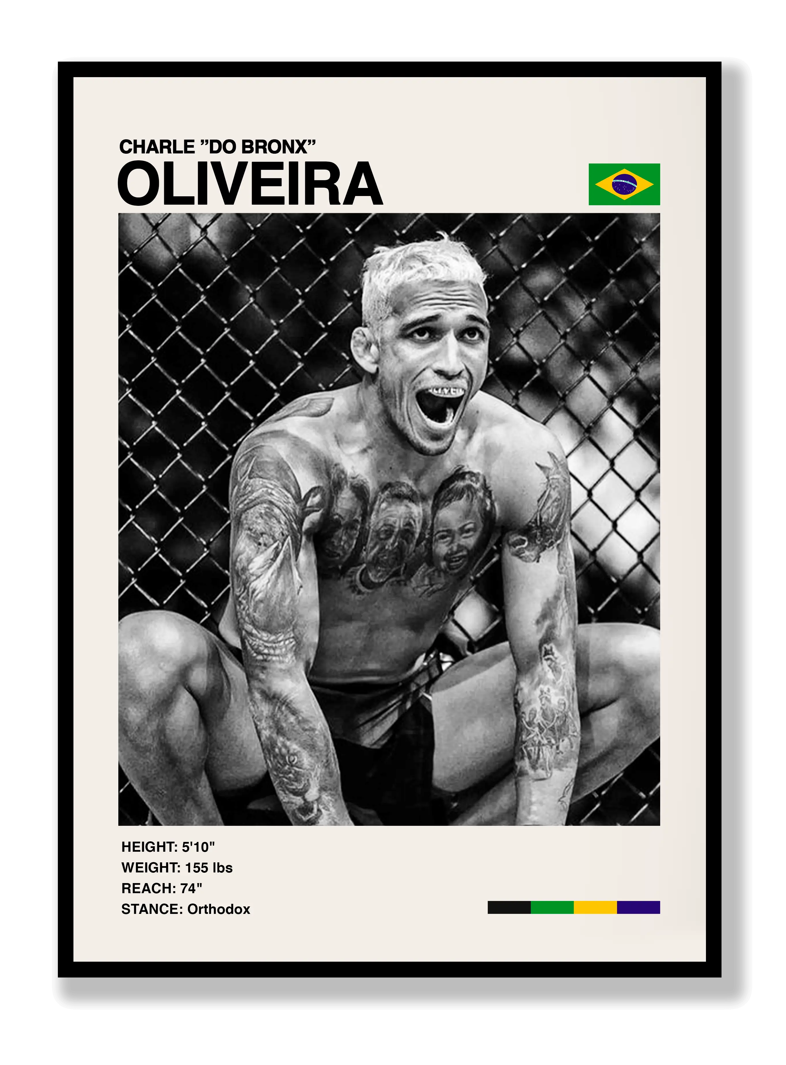 Charles Oliveira Plakat