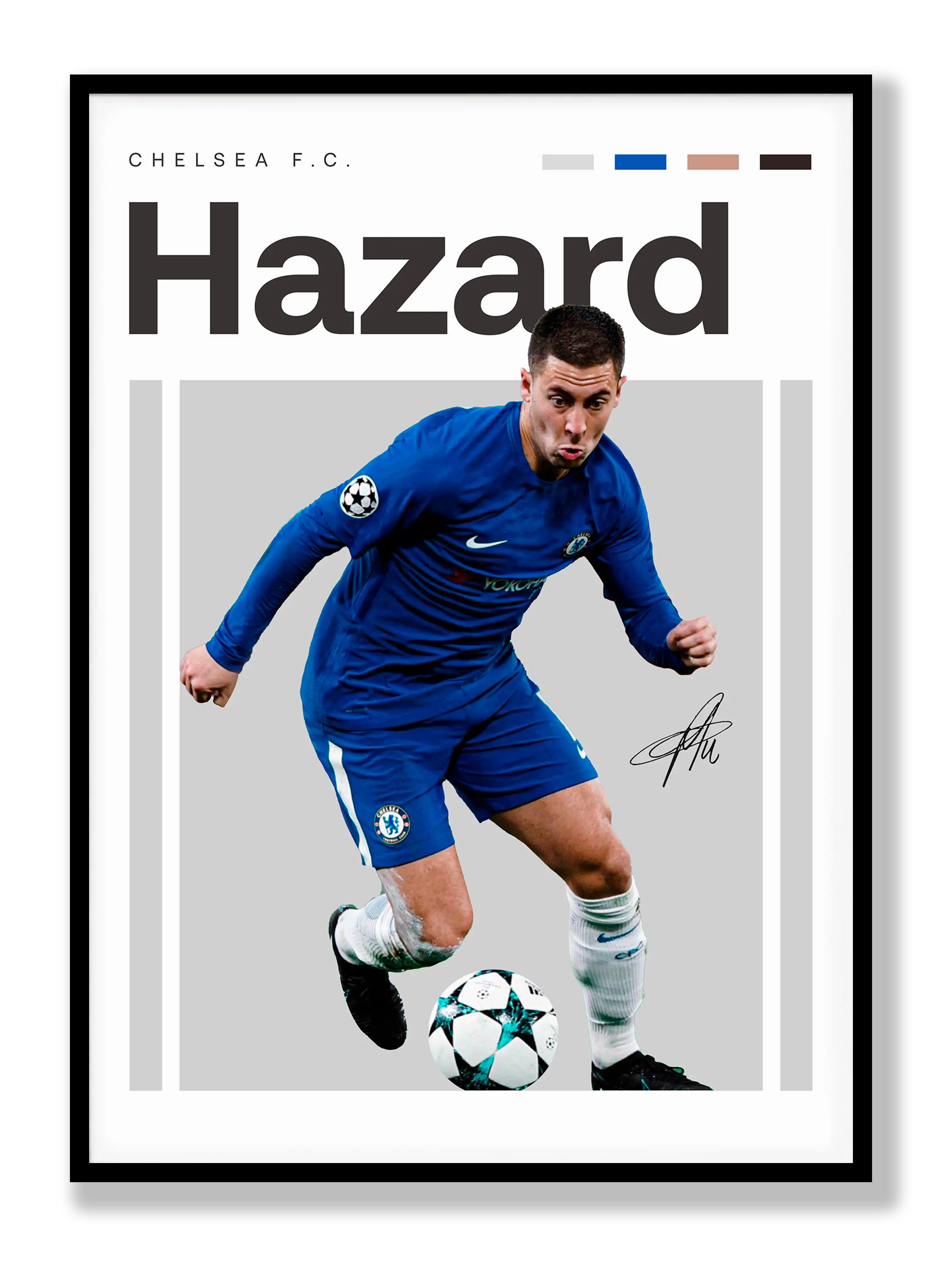 Eden Hazard Plakat