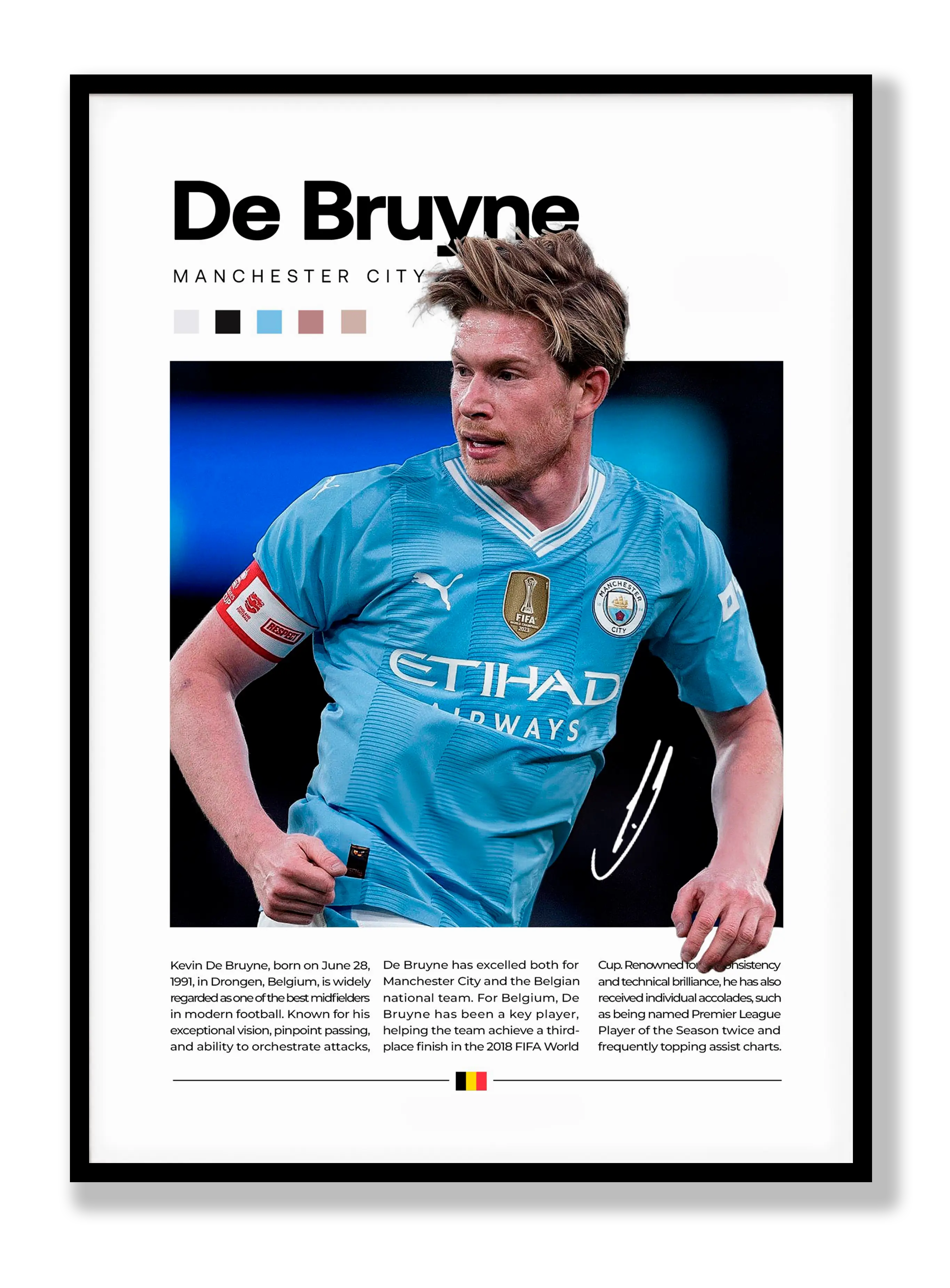 Kevin De Bruyne Plakat