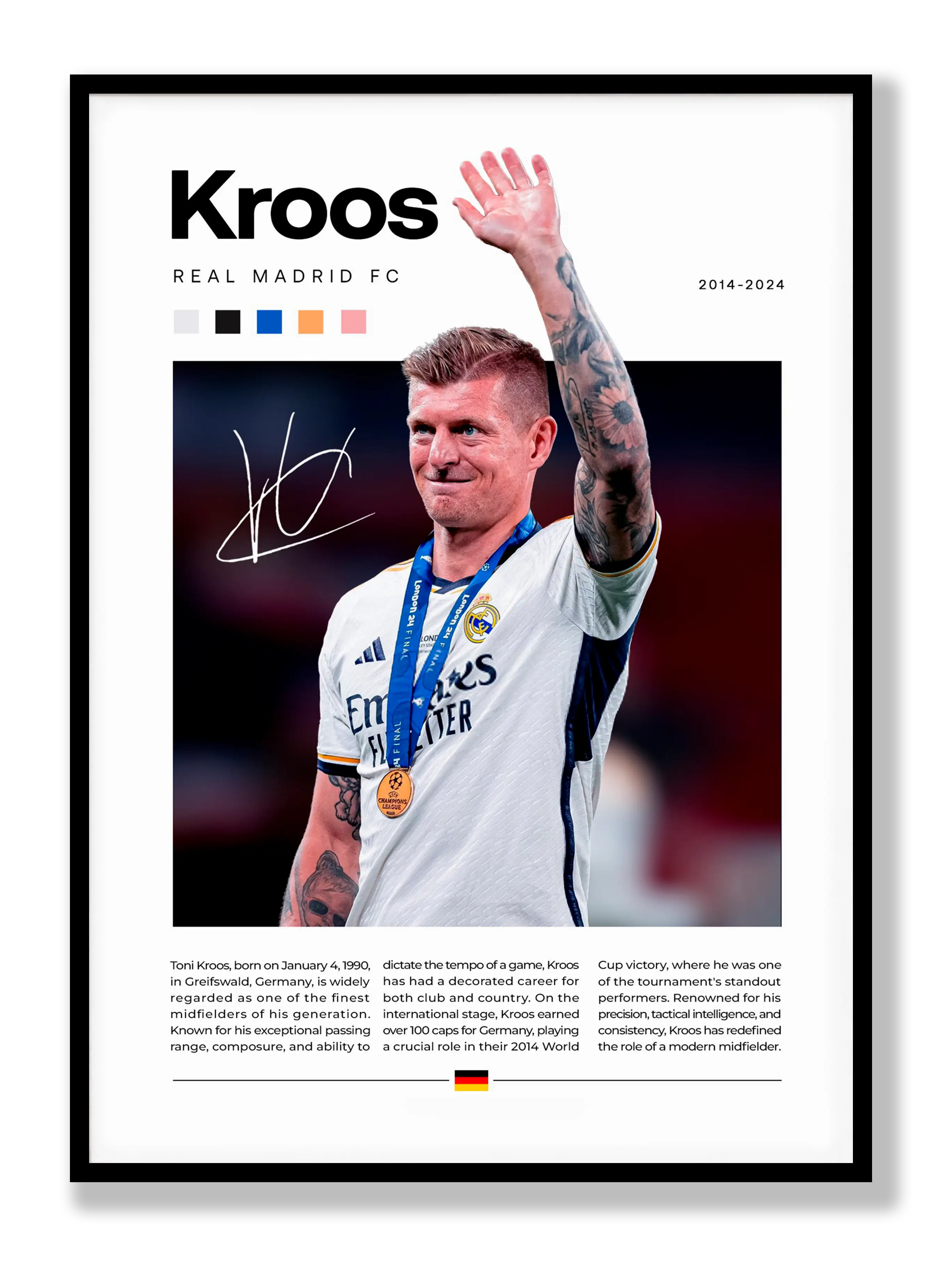 Toni Kroos Plakat