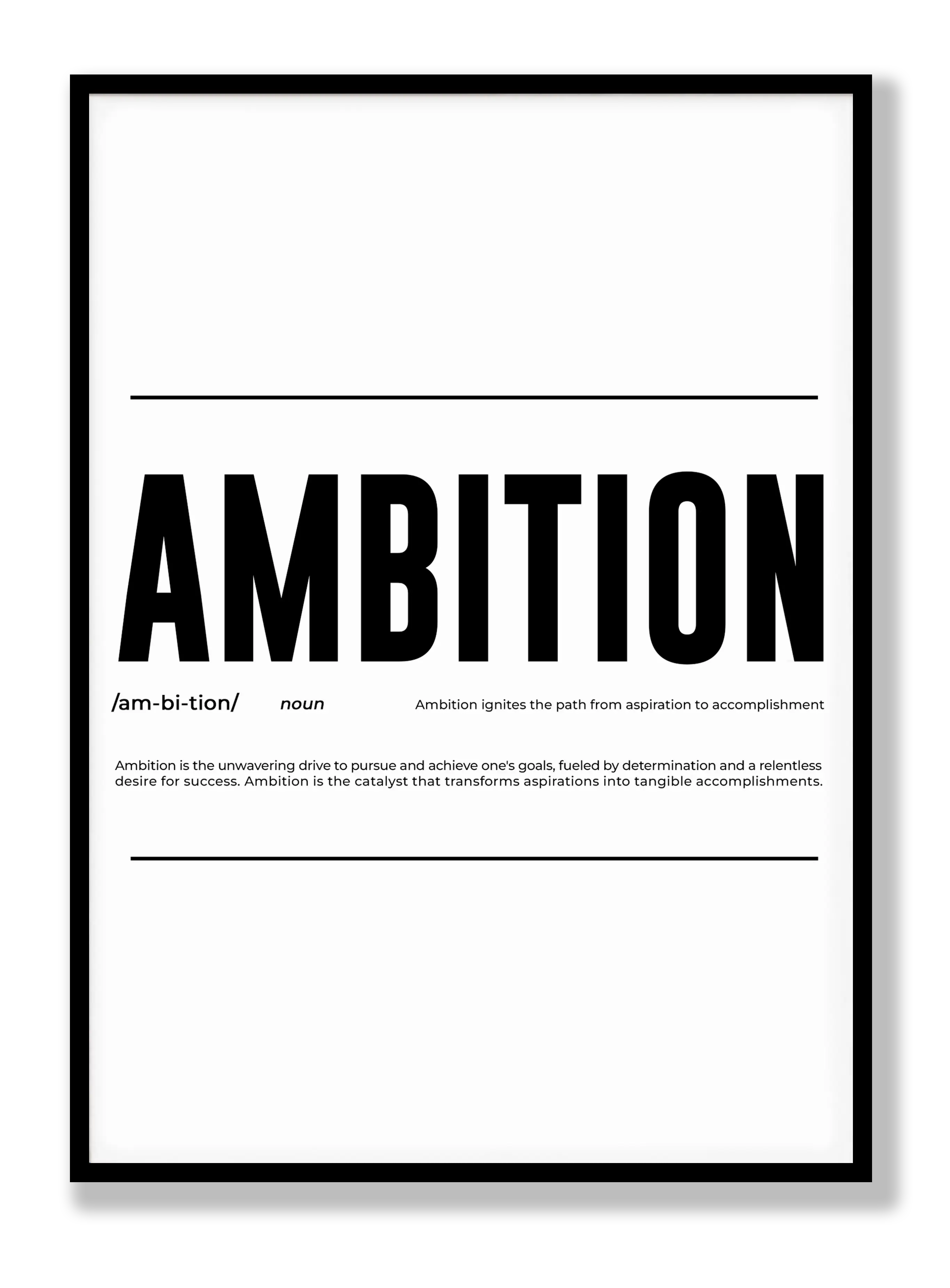 Ambition