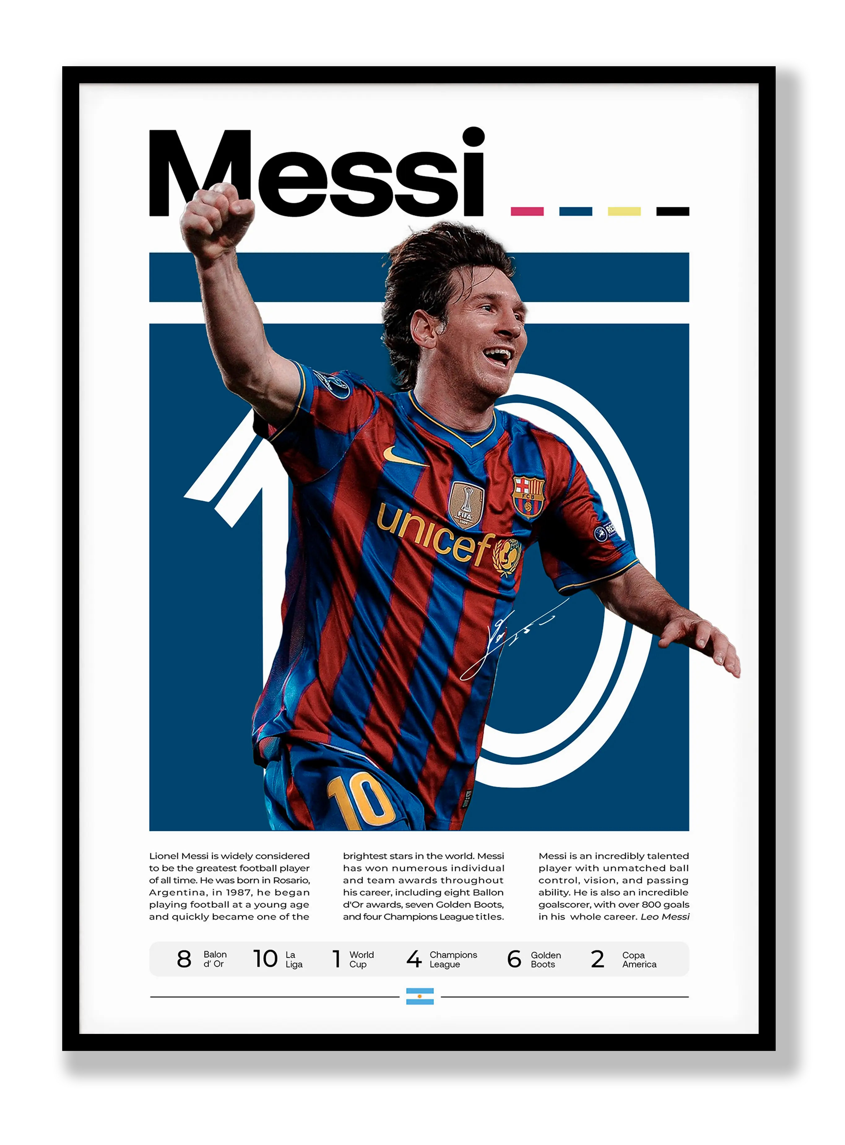 Lionel Messi Plakat