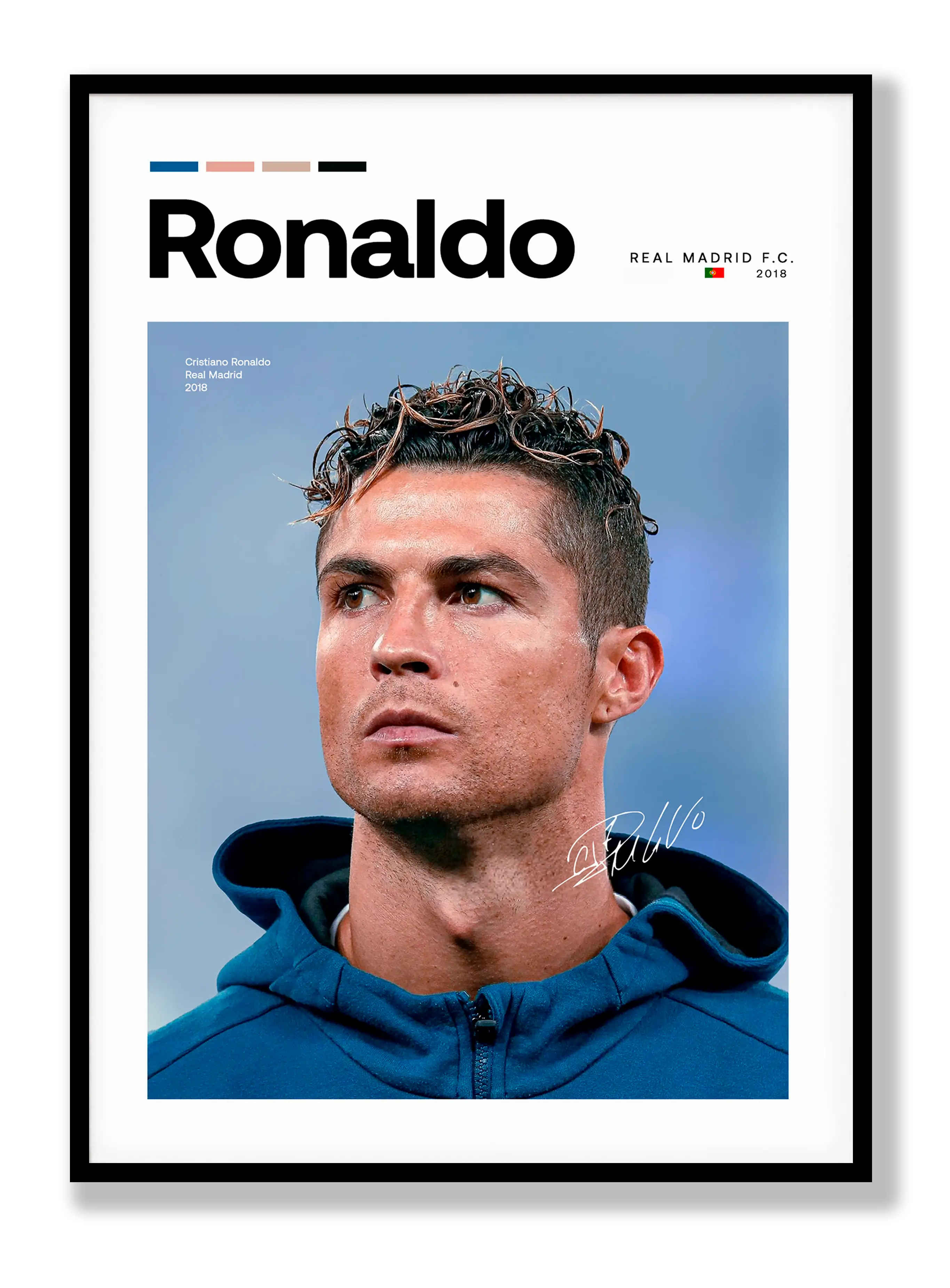 Cristiano Ronaldo No. 5 Plakat