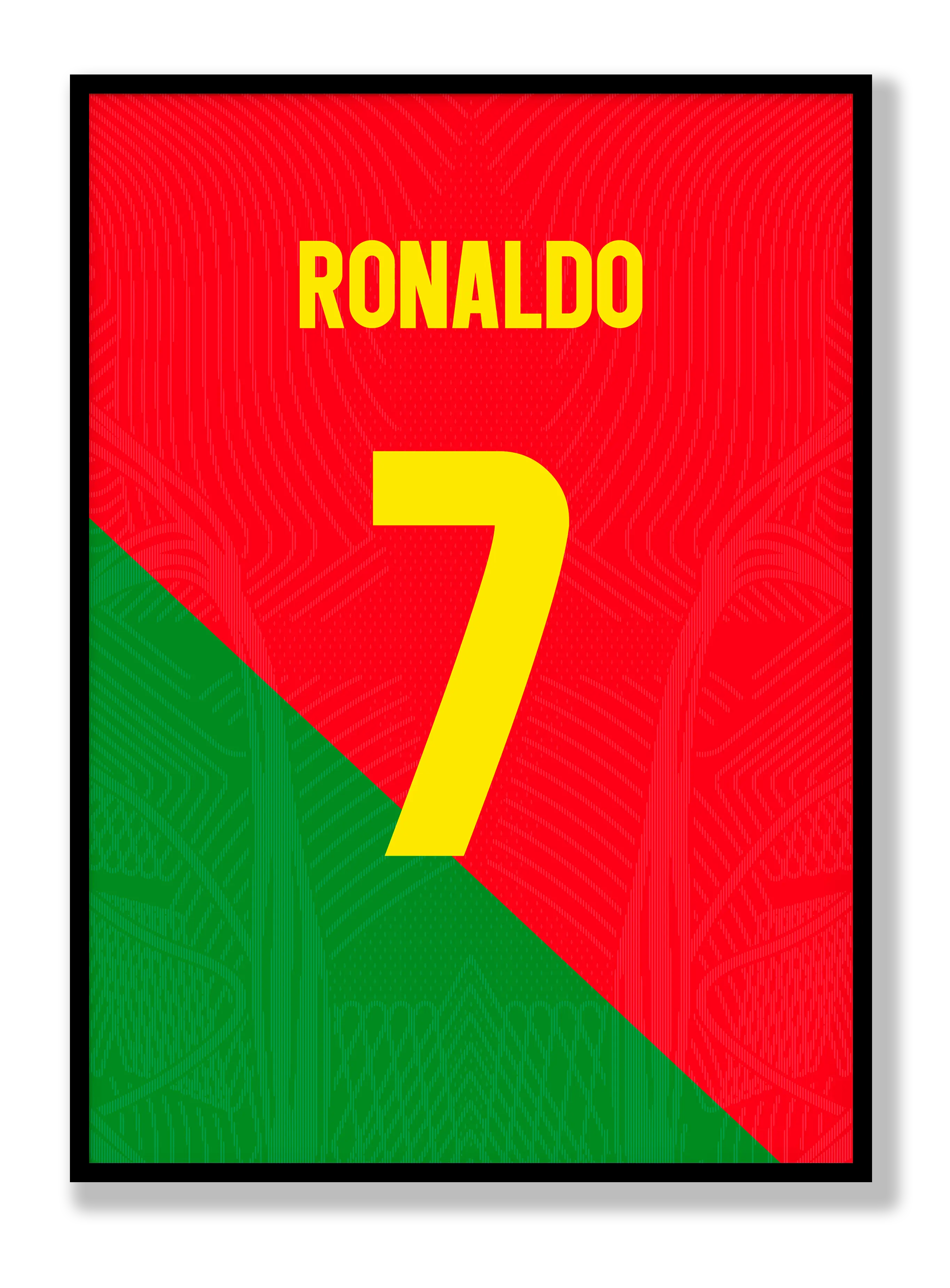 Cristiano Ronaldo Shirt Plakat