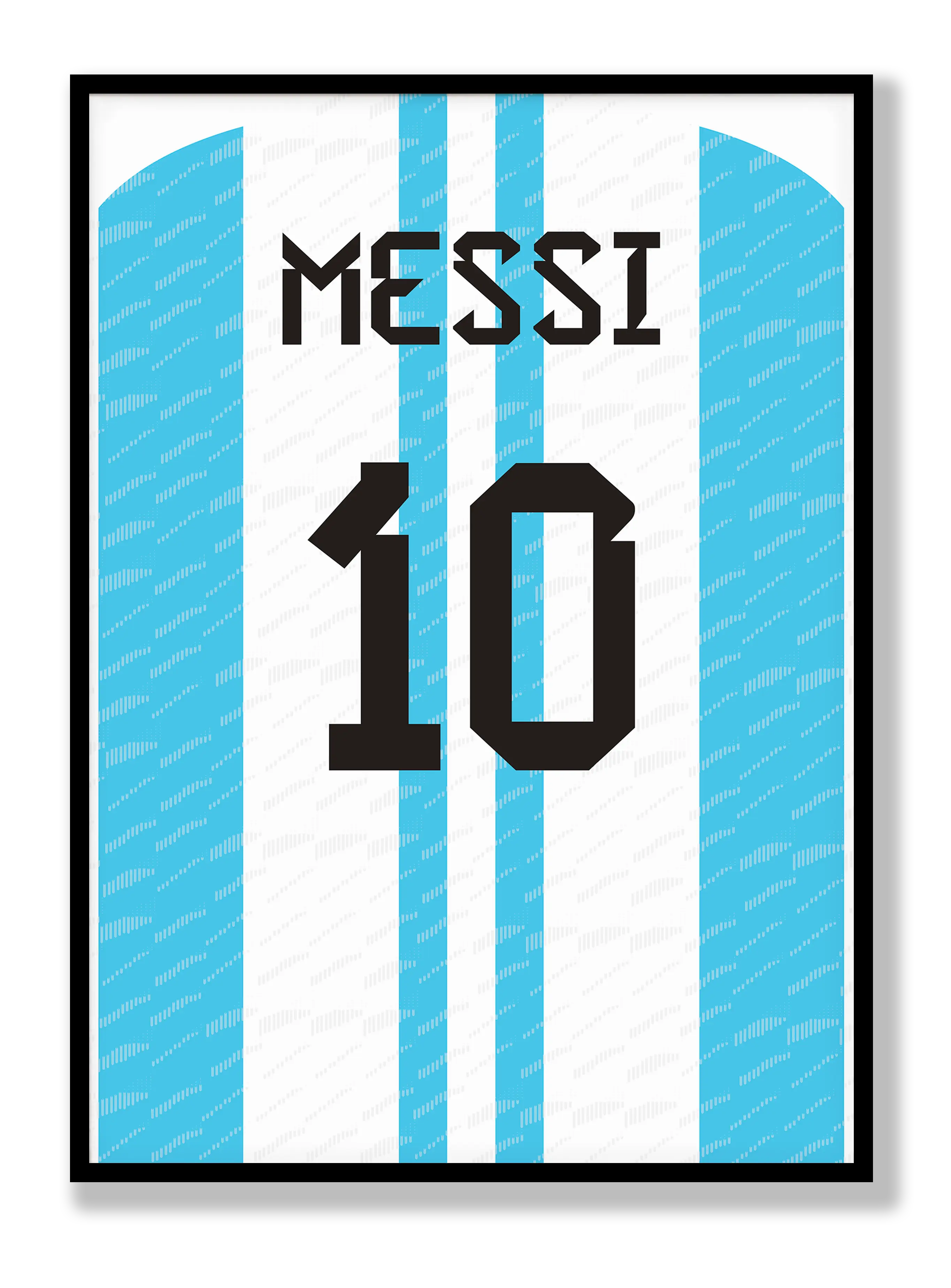 Lionel Messi Shirt Plakat