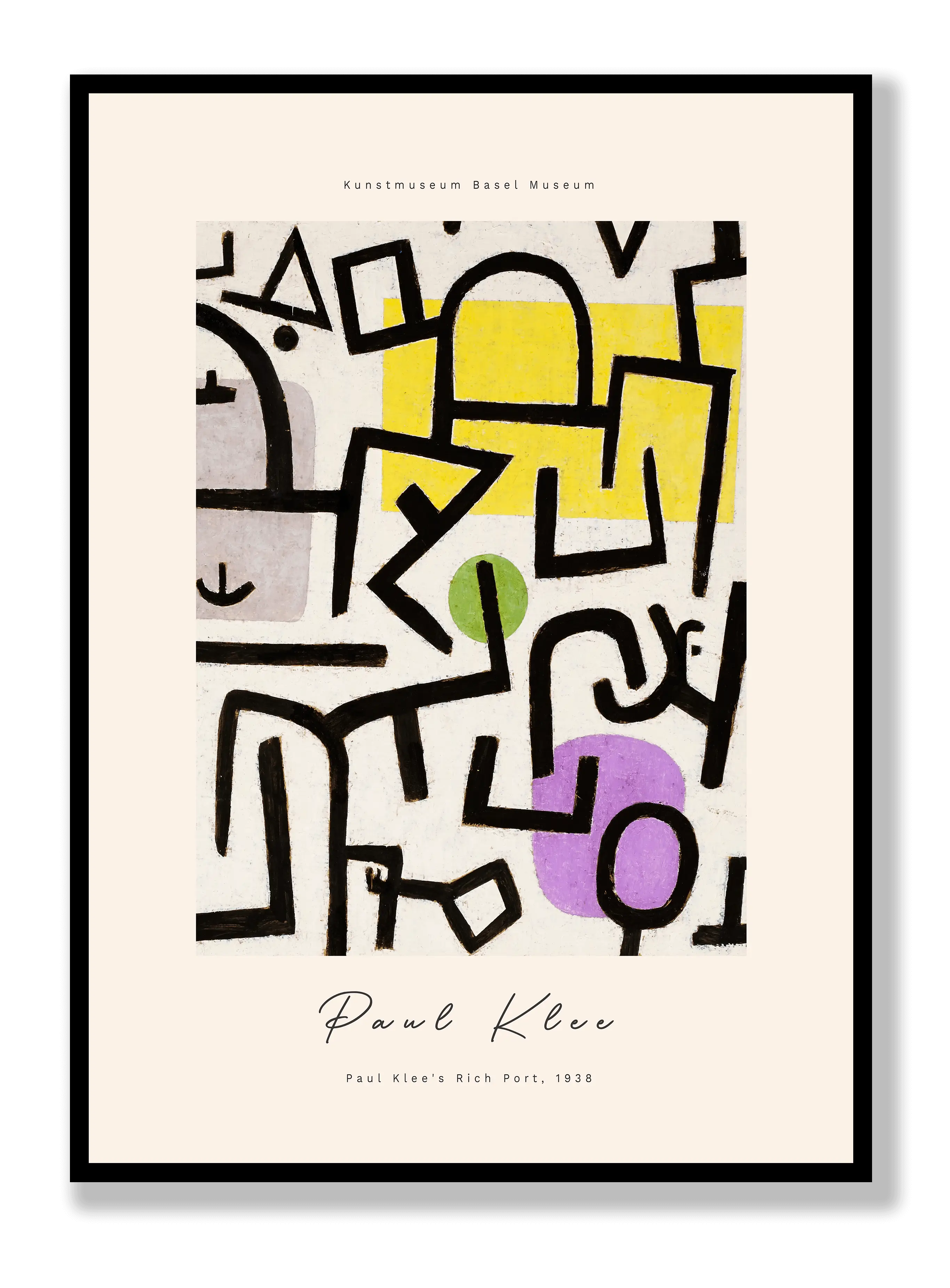 Paul Klee - Rich Port Plakat