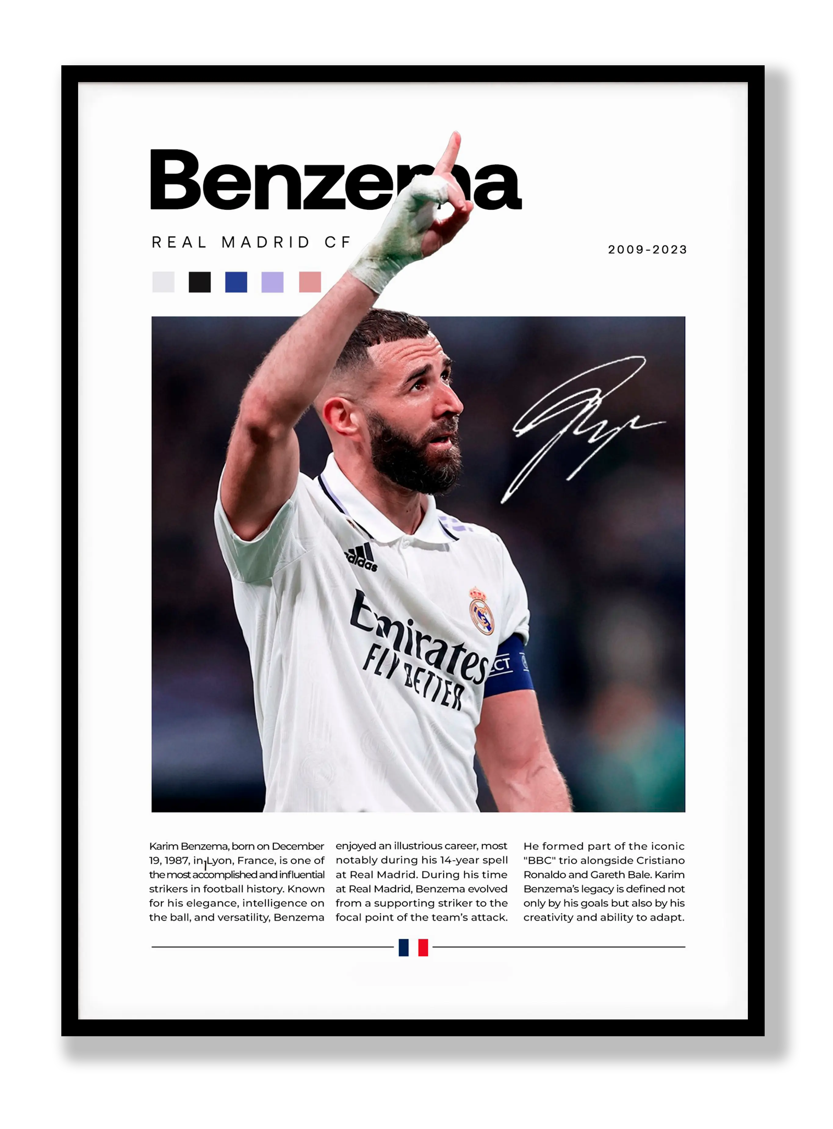 Benzema Plakat