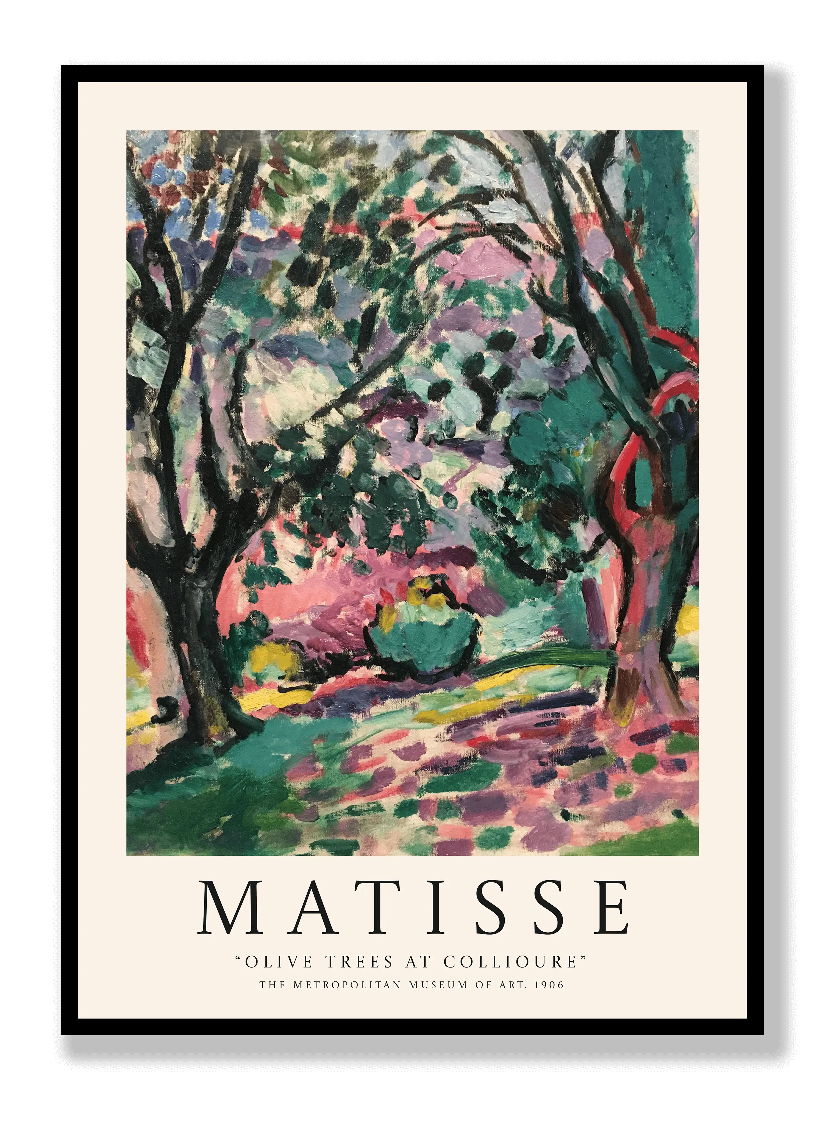 Henri Matisse - Olive Trees At Collioure Plakat