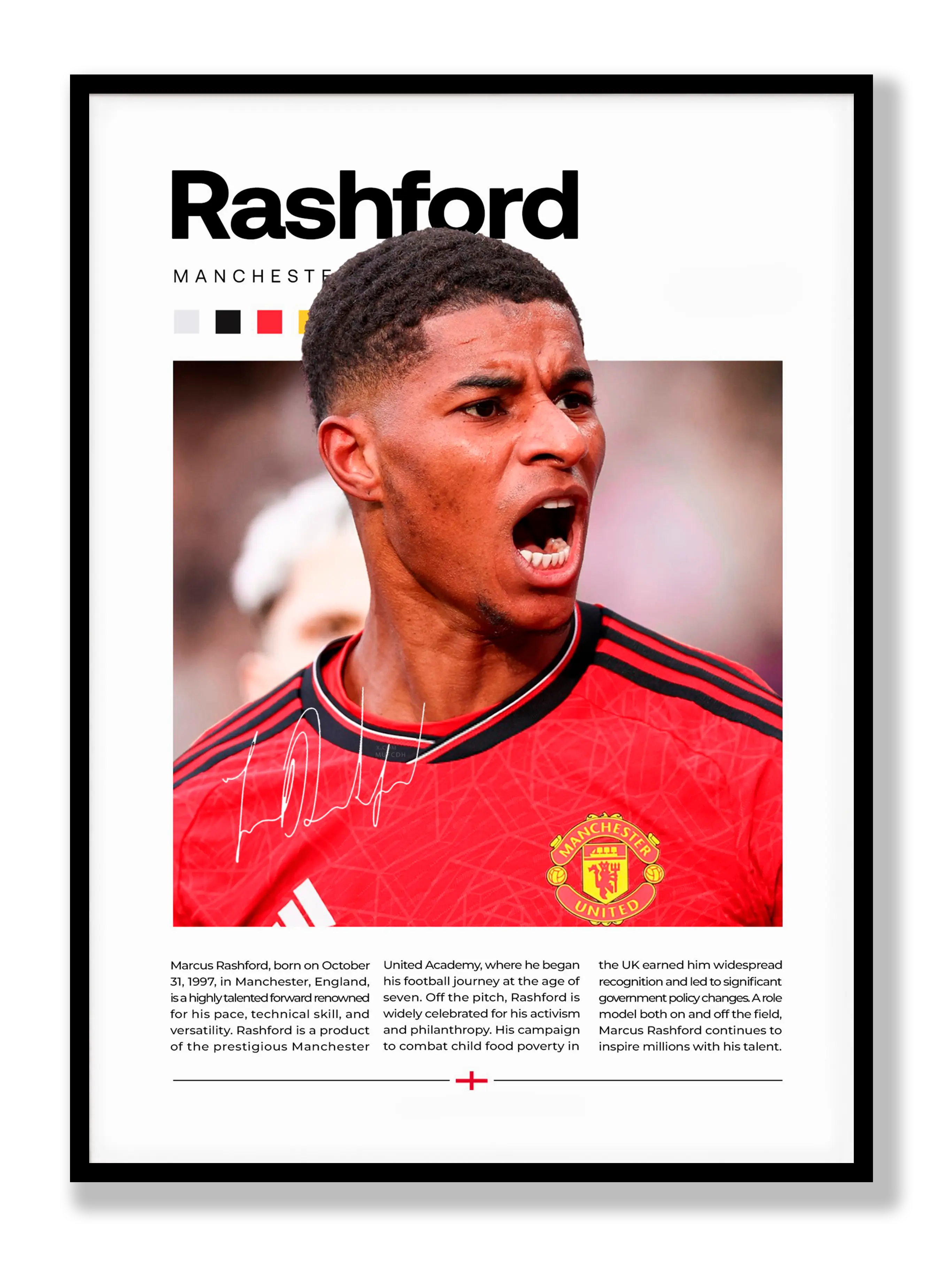 Marcus Rashford Plakat