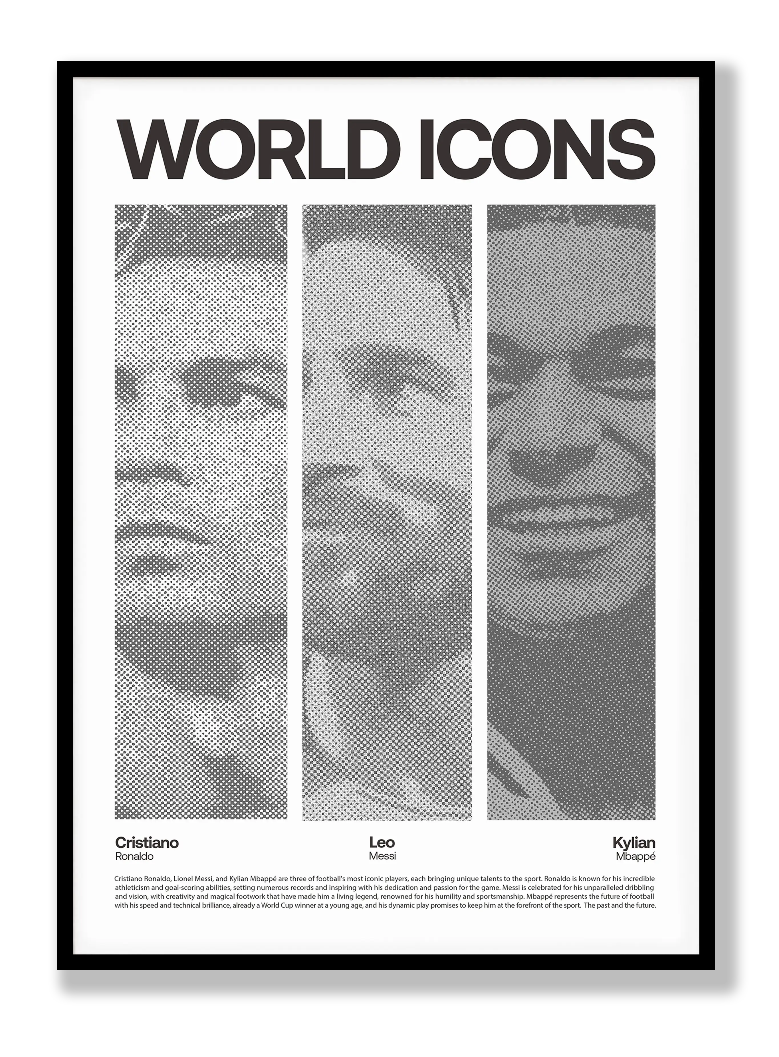 World Icons Plakat