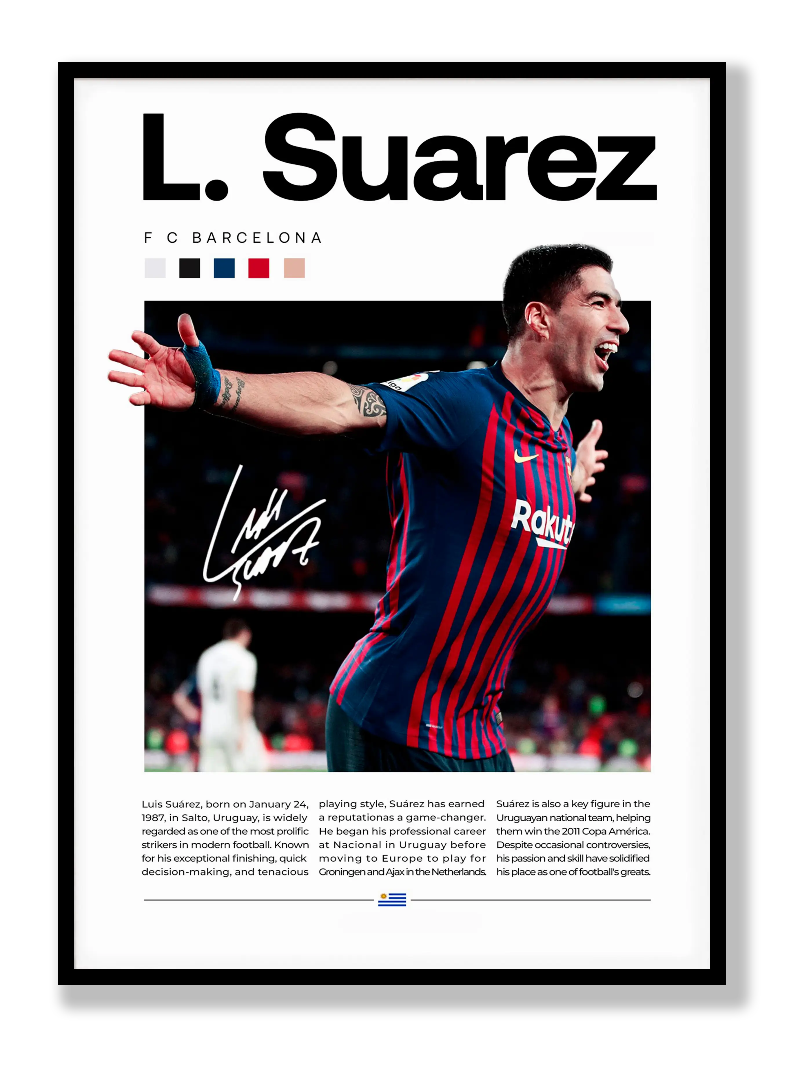 Luis Suarez Plakat