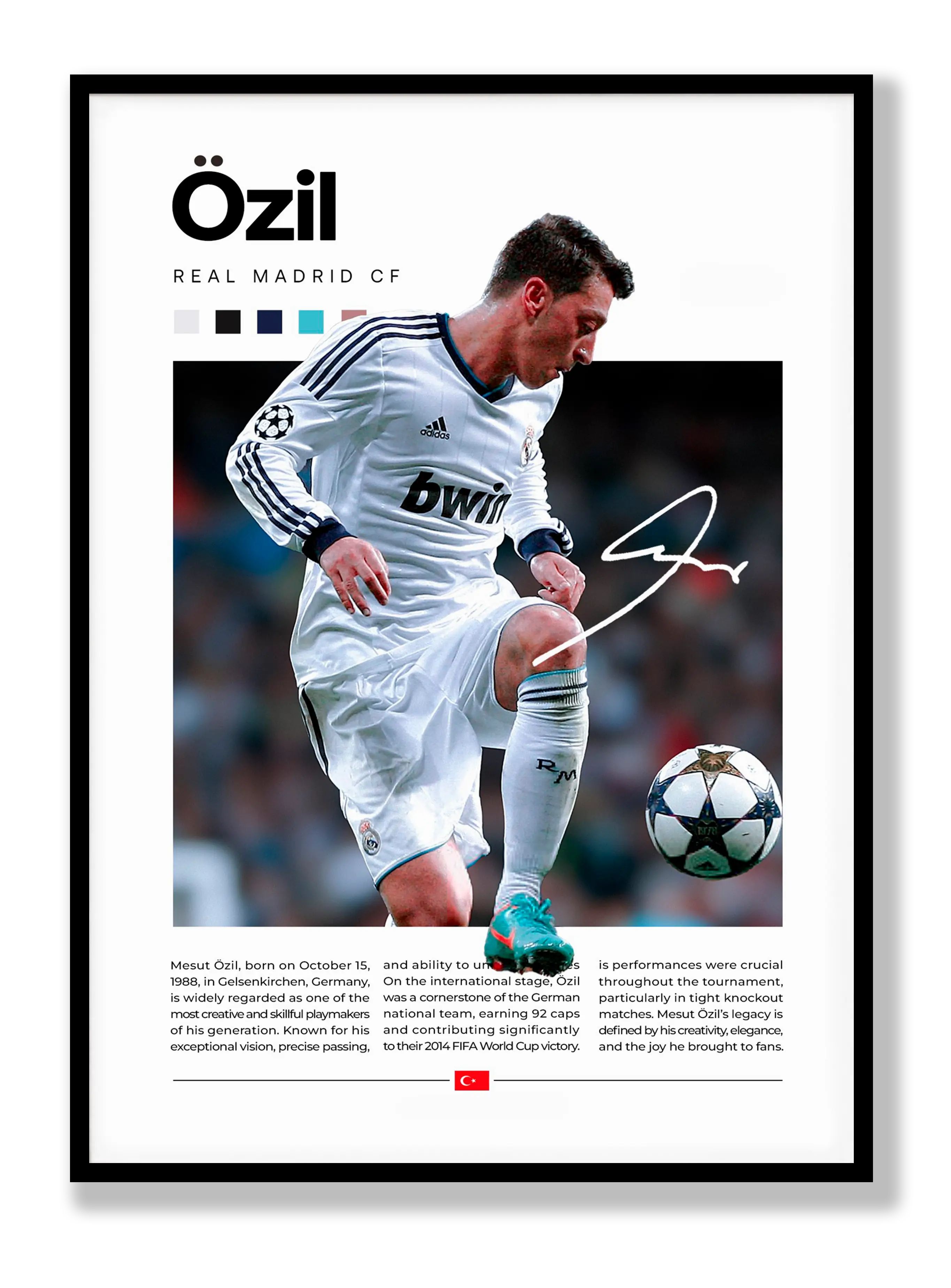 Mesut Özil Plakat