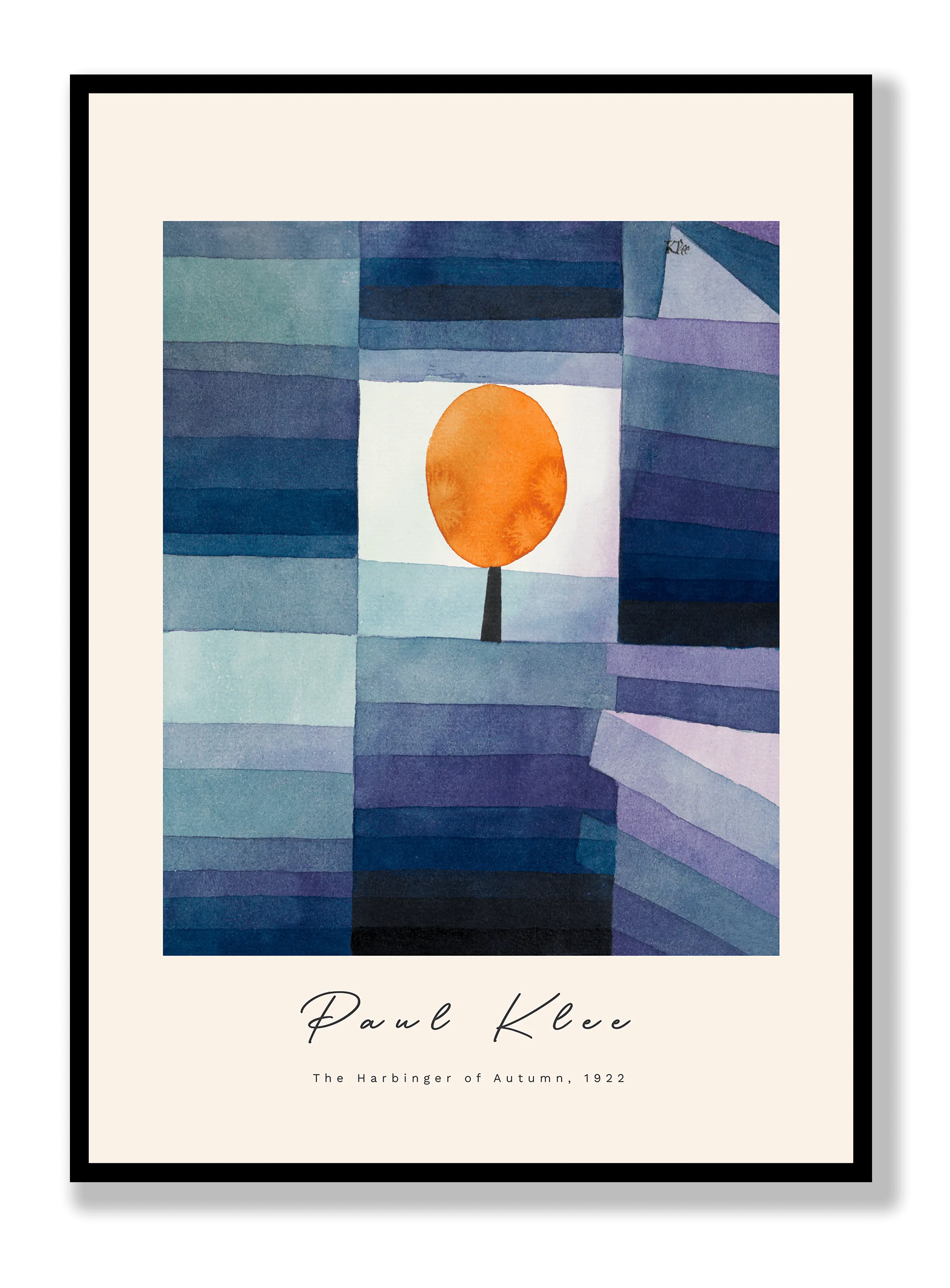 Paul Klee - The Harbinger Of Autumn Plakat