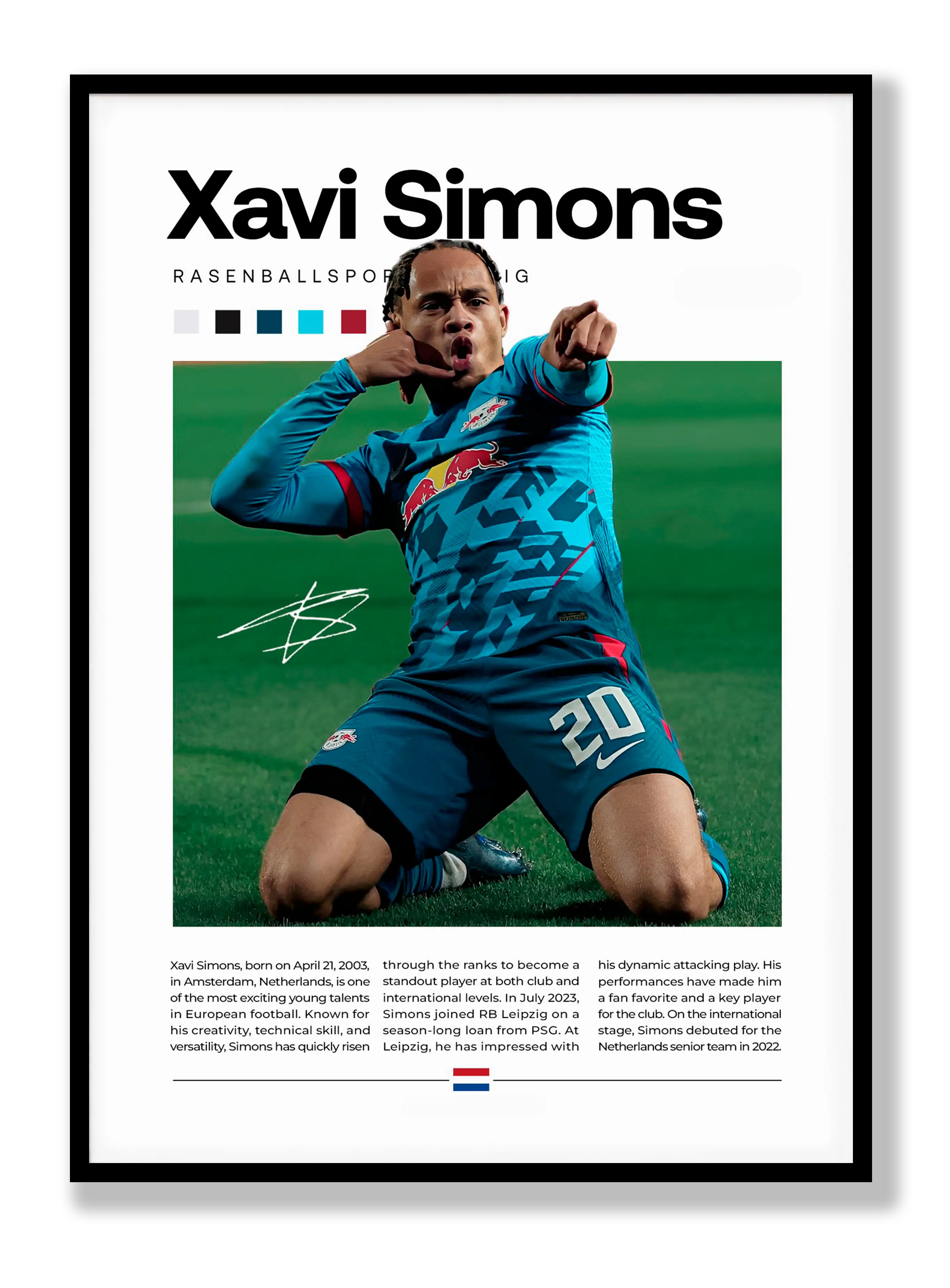 Xavi Simons Plakat