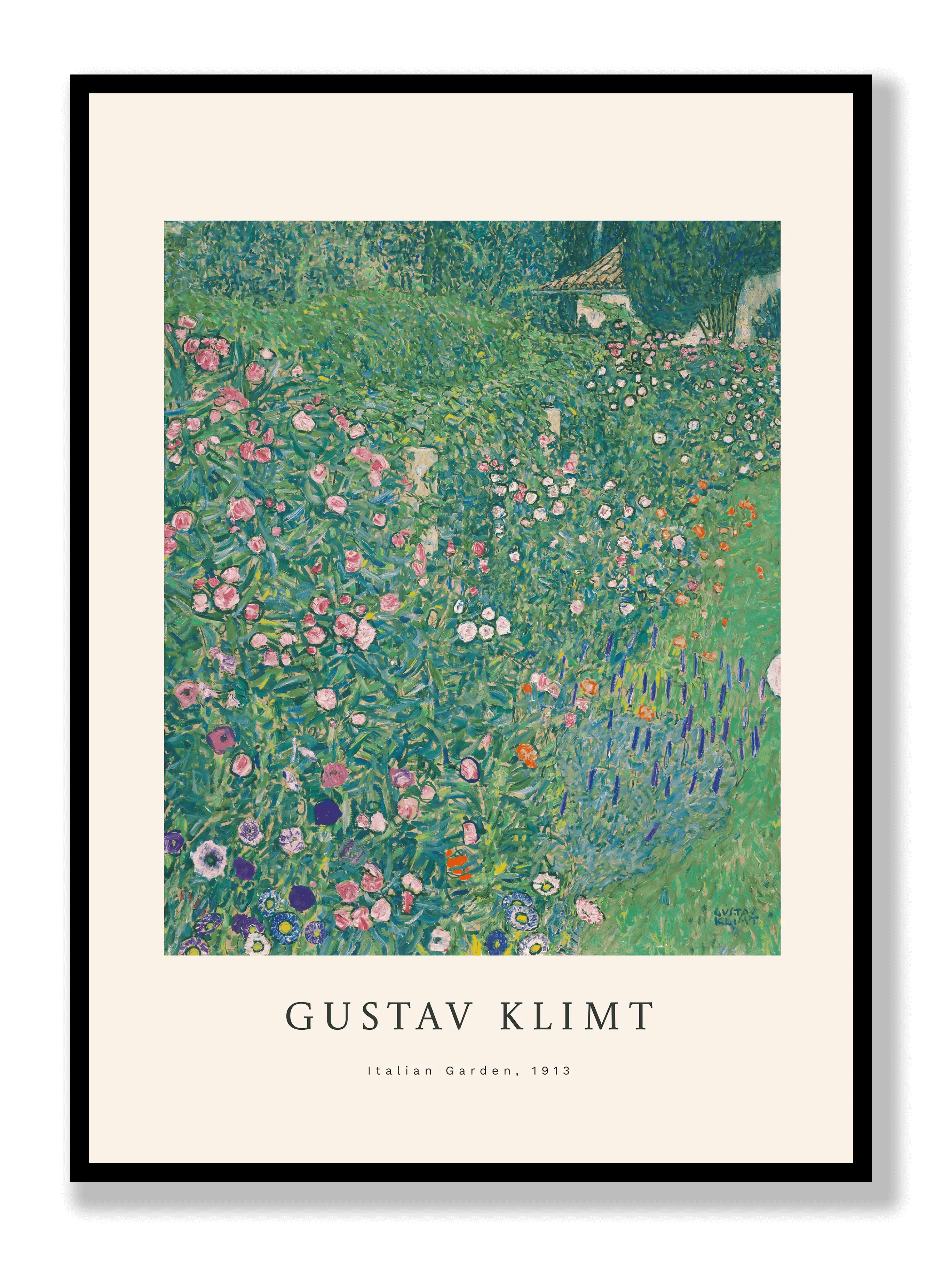 Gustav Klimt - Italian Garden Plakat