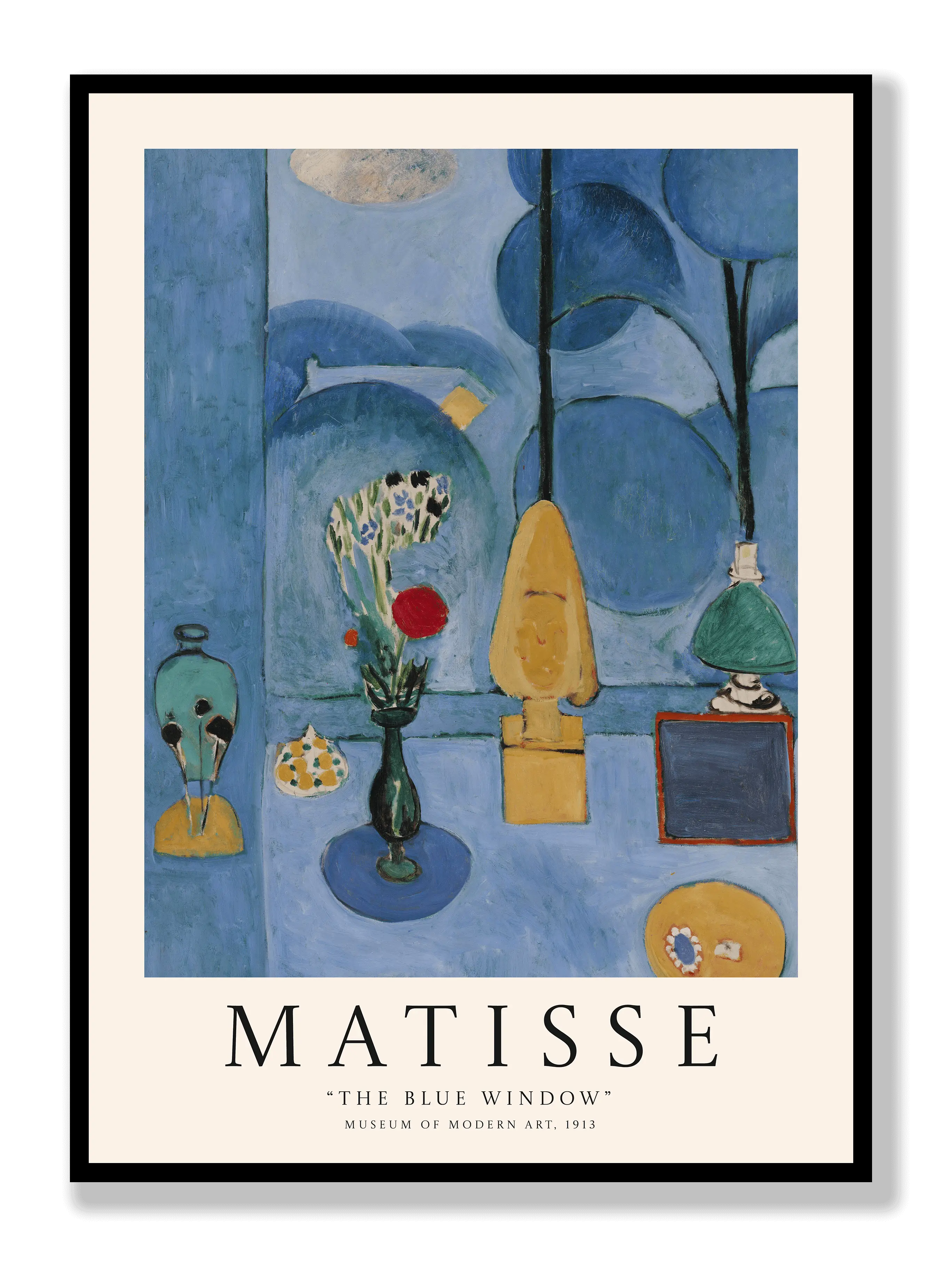 Henri Matisse - The Blue Window Plakat