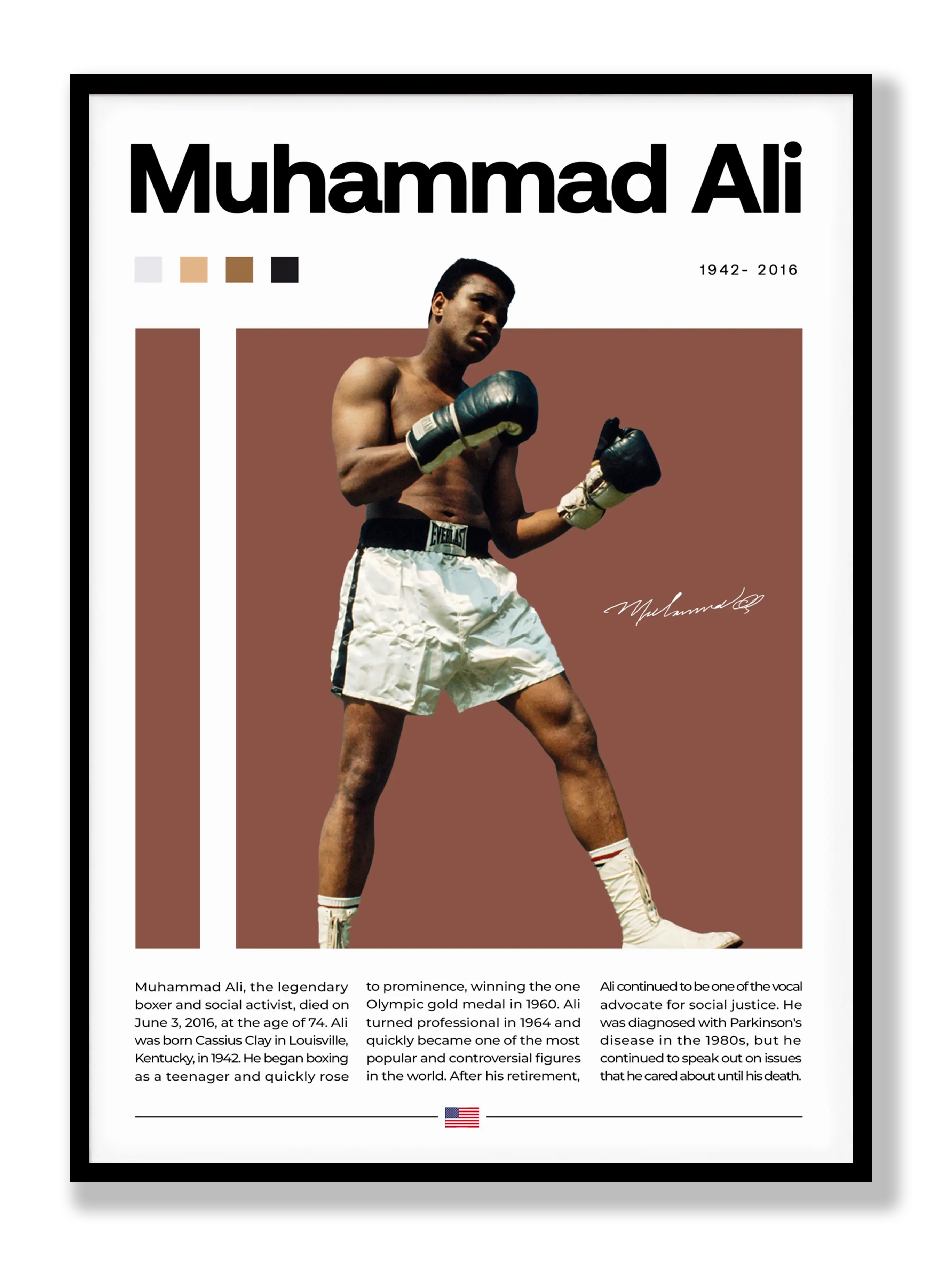 Muhammed Ali Plakat