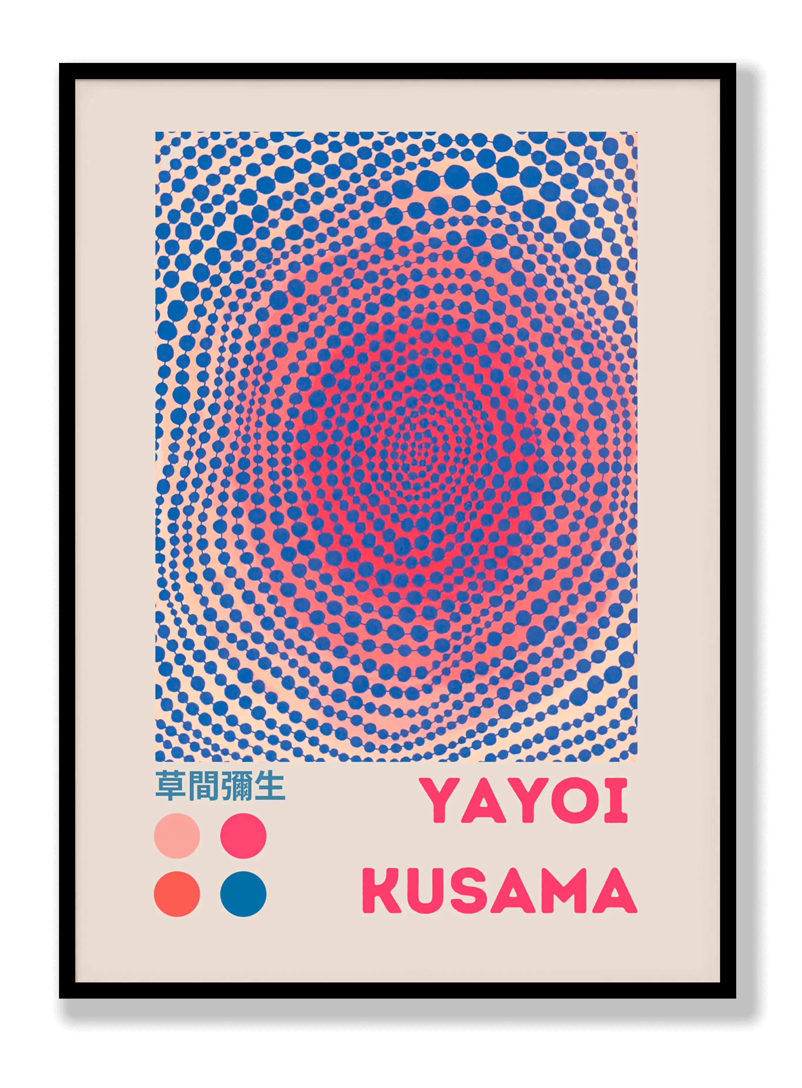 Yayoi Kusama - Morning Sun Plakat