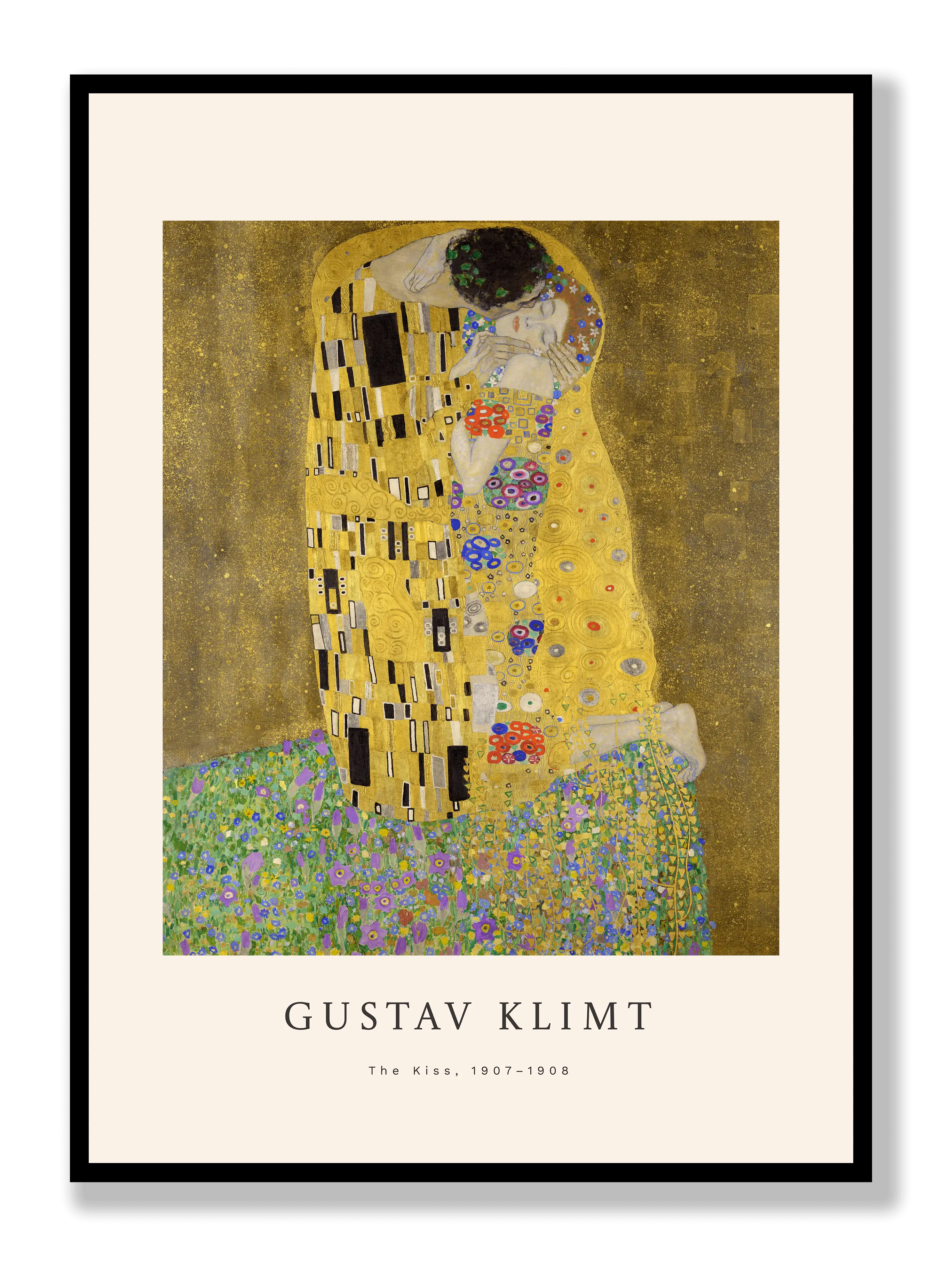 Gustav Klimt - The Kiss Plakat