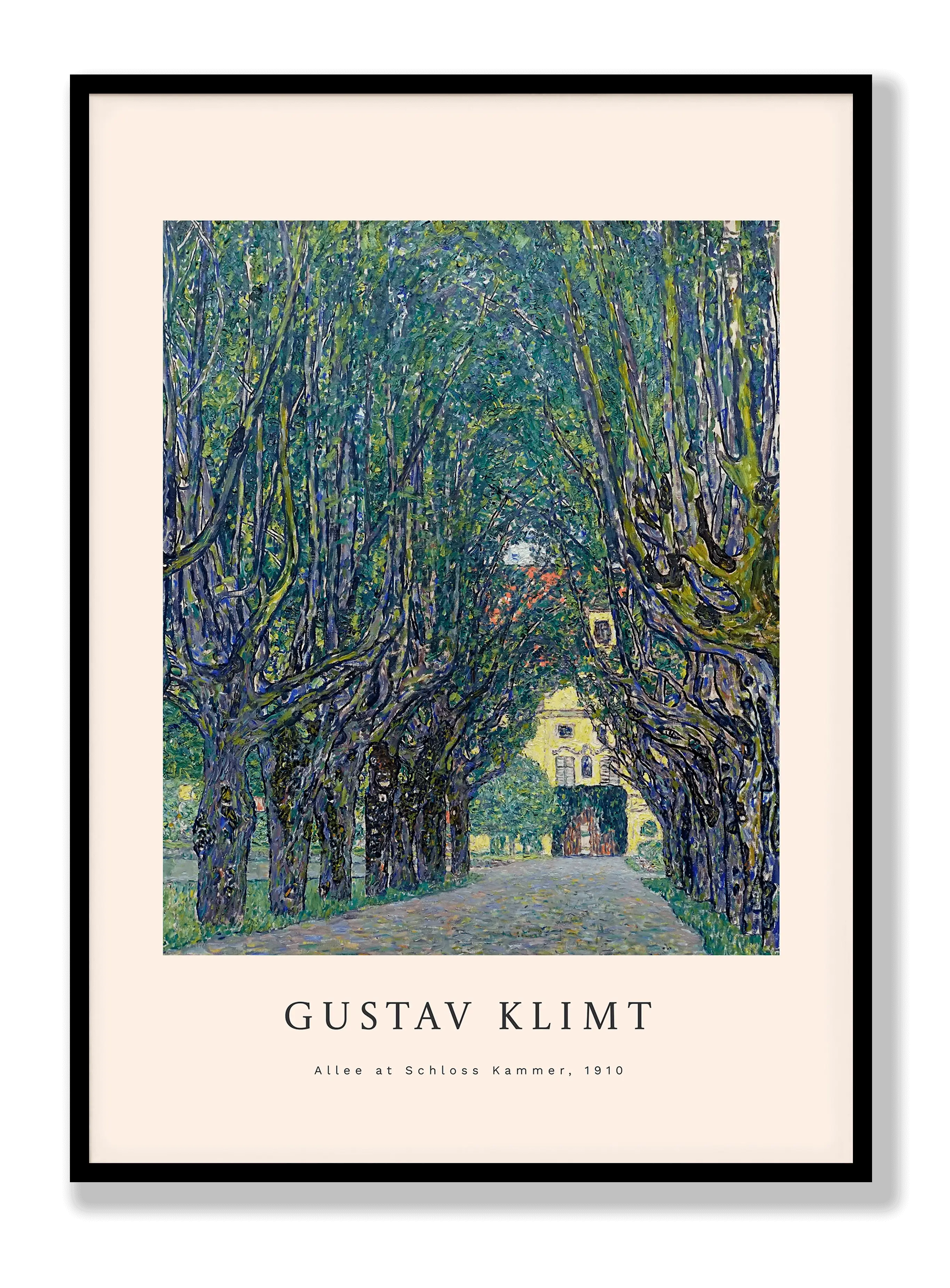 Gustav Klimt - Allee At Schloss Kammer Plakat