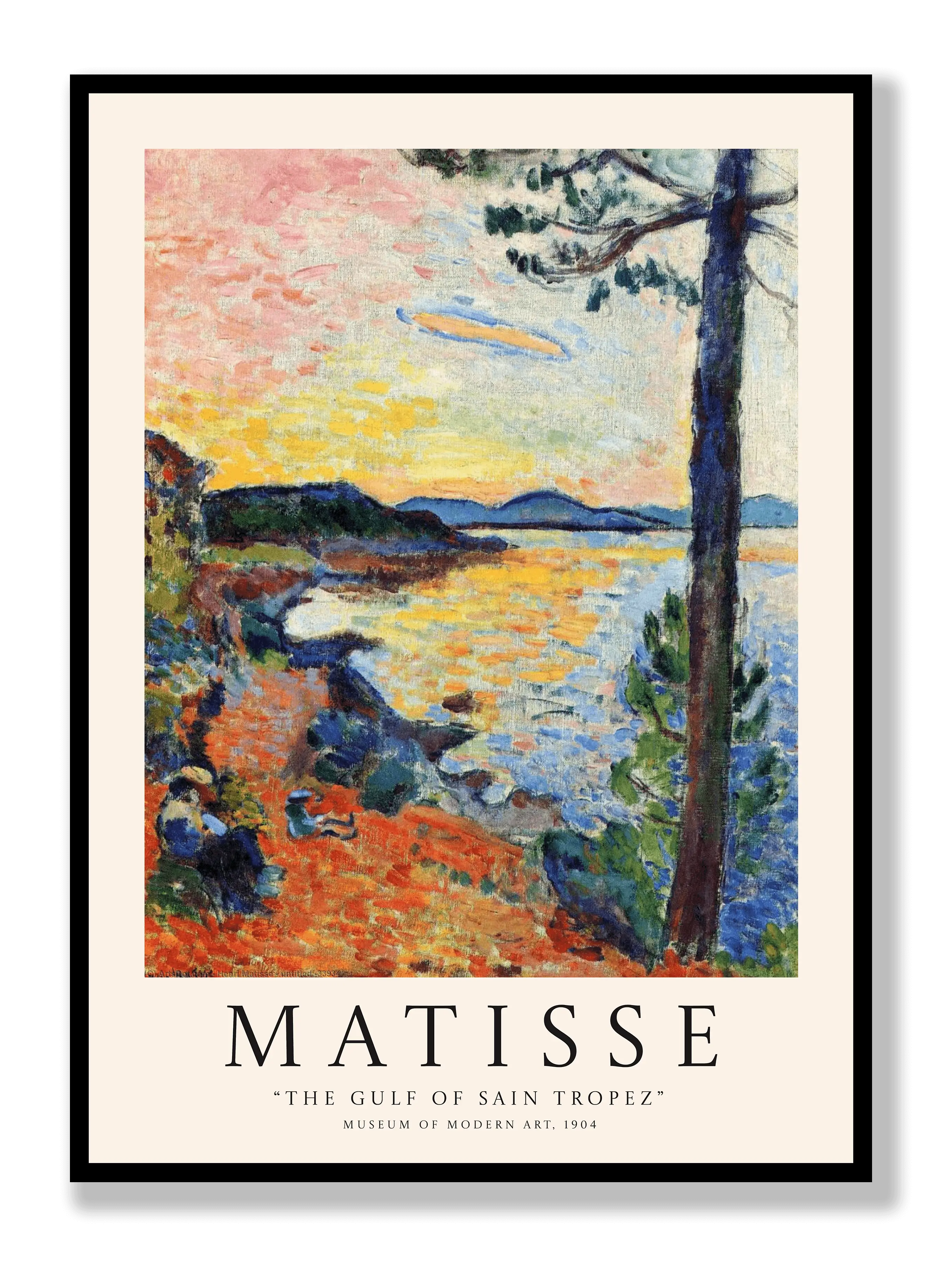 Henri Matisse - The Gulf, St. Tropez Plakat