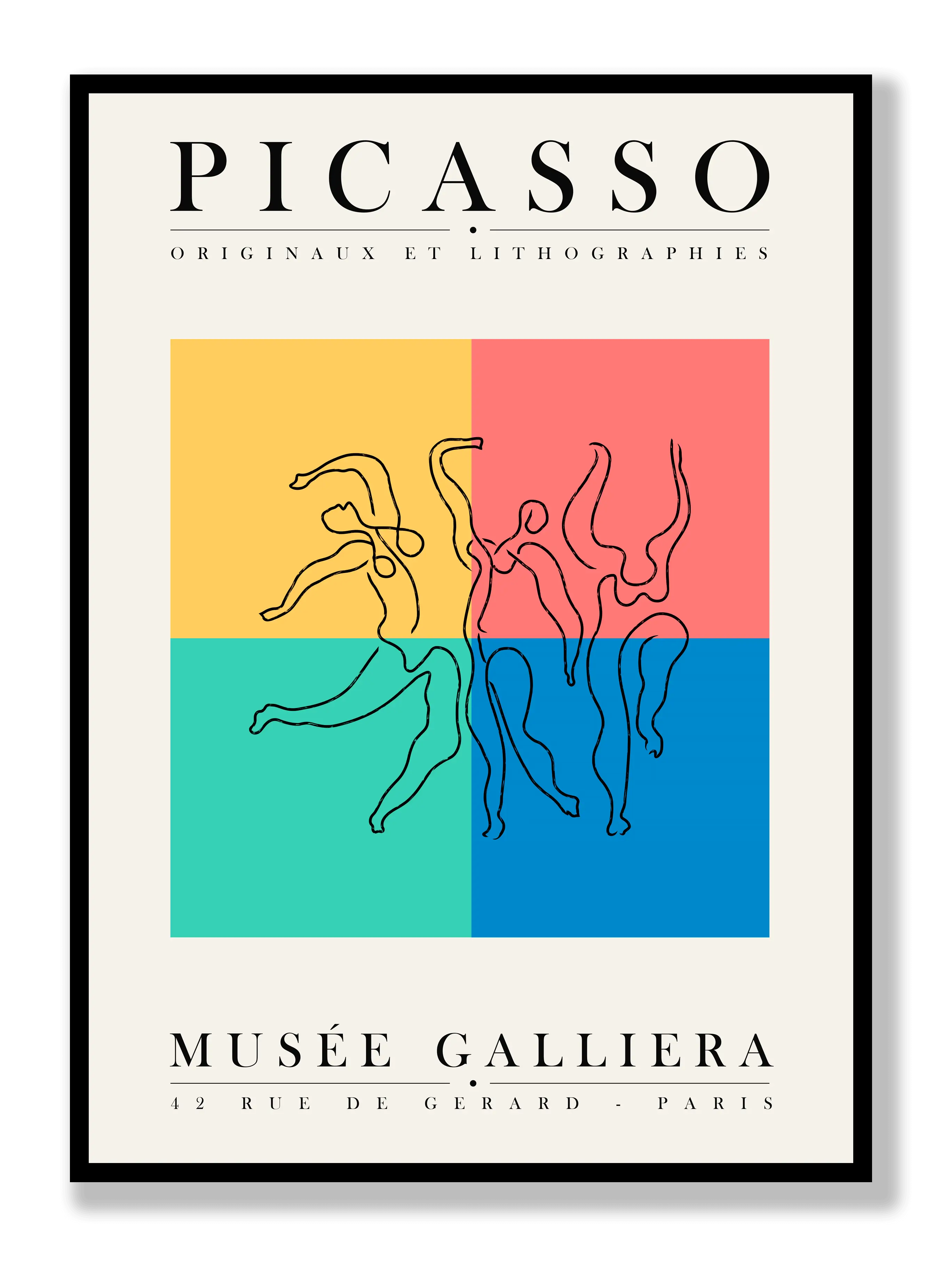 Picasso - Originaux Et Lithographies Plakat